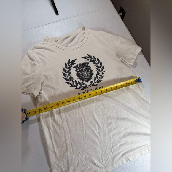 Gucci
T-shirt
MInternational
Very good condition
White, Cotton See measurements - Picture 6 of 9